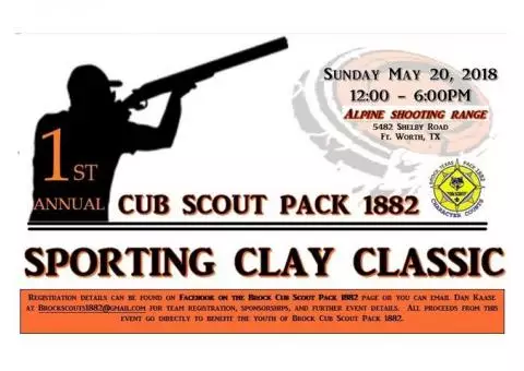Cub Scout Pack 1882 Sporting Clay Classic